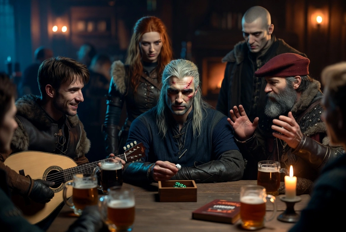 Tabletop RPG gaming session